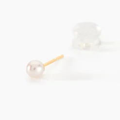 Online Histoire d'Or Boucles D'oreilles Suki Or Jaune Perle De Culture