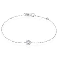 Histoire d'Or Bracelet Abha Argent Blanc Oxyde De Zirconium* Bracelets|Bracelets Fantaisie