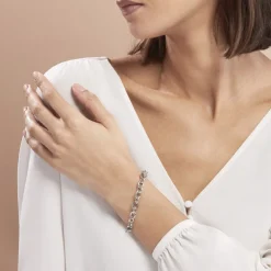 Online Histoire d'Or Bracelet Acelia Argent Blanc