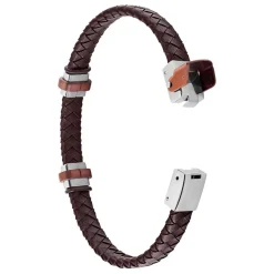 Discount Histoire d'Or Bracelet Acier Blanc Ludovic Oxyde De Zirconium