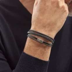 Histoire d'Or Bracelet Acier Blanc Romain* Bracelets|Bracelets Fantaisie