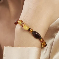 Hot Histoire d'Or Bracelet Ajana Ambre