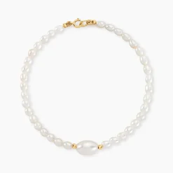 Histoire d'Or Bracelet Akil Or Jaune Perle De Culture* Bracelets