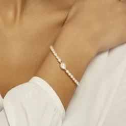 Histoire d'Or Bracelet Akil Or Jaune Perle De Culture* Bracelets