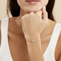 Best Histoire d'Or Bracelet Alda Argent Blanc Oxyde De Zirconium