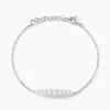 New Histoire d'Or Bracelet Aliah Argent Blanc Oxyde De Zirconium