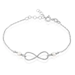 Histoire d'Or Bracelet Aliya Argent Blanc Pierre De Synthese* Bracelets|Bracelets Fantaisie
