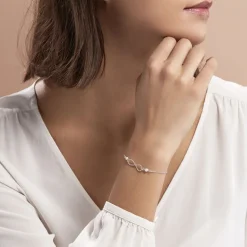 Histoire d'Or Bracelet Aliya Argent Blanc Pierre De Synthese* Bracelets|Bracelets Fantaisie