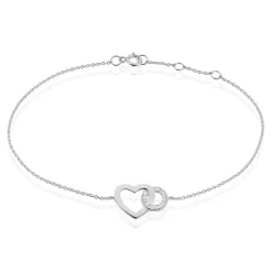 New Histoire d'Or Bracelet Alysa Or Blanc Diamant