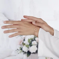 Clearance Histoire d'Or Bracelet Alysone Argent Rose Oxyde De Zirconium