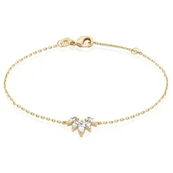 Best Histoire d'Or Bracelet Amazonia Plaqué Or Jaune Oxyde De Zirconium plaqué or jaune oxyde vert