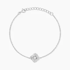 Histoire d'Or Bracelet Anasthase Argent Blanc Oxyde De Zirconium* Bracelets|Bracelets Fantaisie