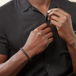 Histoire d'Or Bracelet Angelo Acier Blanc