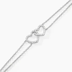 Histoire d'Or Bracelet Anne-ael Argent Blanc Oxyde De Zirconium* Bracelets|Bracelets Fantaisie