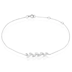 Discount Histoire d'Or Bracelet Anthea Or Blanc Diamant