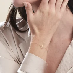 Clearance Histoire d'Or Bracelet Aquilegia Or Jaune