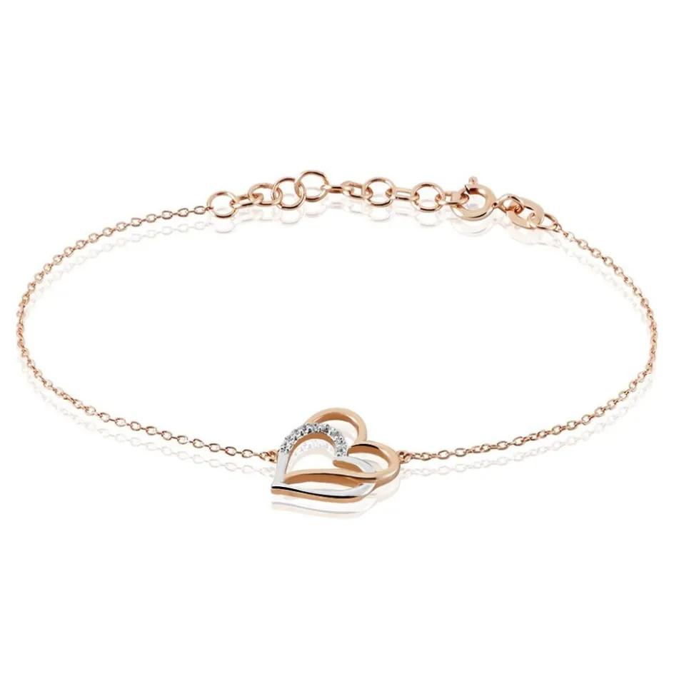 Histoire d'Or Bracelet Argent Bicolore Serapis Oxyde De Zirconium* Bracelets|Bracelets Fantaisie