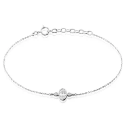 Histoire d'Or Bracelet Argent Blanc Afonso Oxyde De Zirconium* Bracelets|Bracelets Fantaisie
