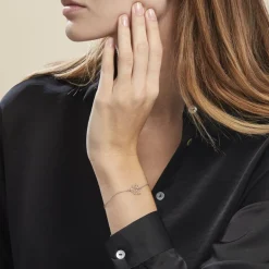 Histoire d'Or Bracelet Argent Blanc Alekdandarine* Bracelets|Bracelets Fantaisie