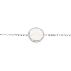 Clearance Histoire d'Or Bracelet Argent Blanc Amika Oxydes De Zirconium