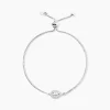 Online Histoire d'Or Bracelet Argent Blanc Andromeda Oxydes De Zirconium