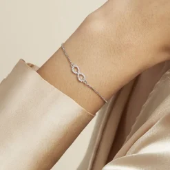 Histoire d'Or Bracelet Argent Blanc Anona Oxydes De Zirconium* Bracelets|Bracelets Fantaisie