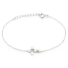 Histoire d'Or Bracelet Argent Blanc Burt Perles De Culture Oxydes De Zirconium* Bracelets|Bracelets Fantaisie
