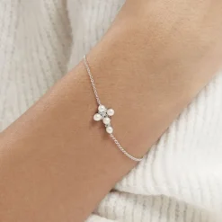 Histoire d'Or Bracelet Argent Blanc Burt Perles De Culture Oxydes De Zirconium* Bracelets|Bracelets Fantaisie