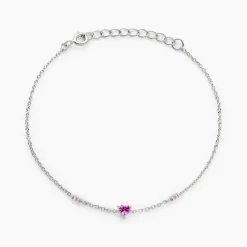 Hot Histoire d'Or Bracelet Argent Blanc Declaration Oxyde De Zirconium argent blanc oxyde