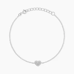 Histoire d'Or Bracelet Argent Blanc Deep In Love Oxyde De Zirconium* Bracelets|Bracelets Fantaisie