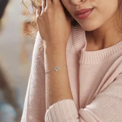 Online Histoire d'Or Bracelet Argent Blanc Dmitri Oxydes De Zirconium