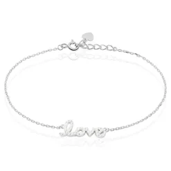Sale Histoire d'Or Bracelet Argent Blanc Elly Oxyde De Zirconium