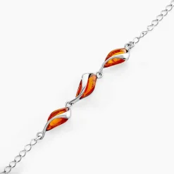 Histoire d'Or Bracelet Argent Blanc Eve-liseae Ambre* Bracelets