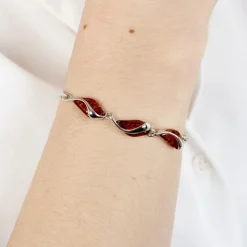 Histoire d'Or Bracelet Argent Blanc Eve-liseae Ambre* Bracelets