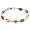 Online Histoire d'Or Bracelet Argent Blanc Fallone Ambres