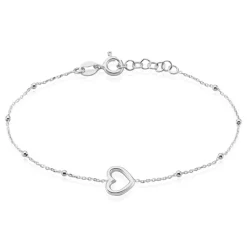 New Histoire d'Or Bracelet Argent Blanc Gyoso