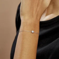 Histoire d'Or Bracelet Argent Blanc Lylwenn Oxyde De Zirconium* Bracelets|Bracelets Fantaisie