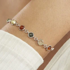 Histoire d'Or Bracelet Argent Blanc Rosalie Ambres* Bracelets