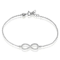 Hot Histoire d'Or Bracelet Argent Blanc Rowan Oxyde De Zirconium