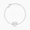 Hot Histoire d'Or Bracelet Argent Blanc Sharla