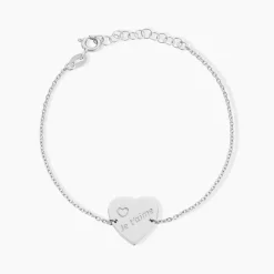 Hot Histoire d'Or Bracelet Argent Blanc Sharla