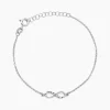 New Histoire d'Or Bracelet Argent Blanc Teoxane