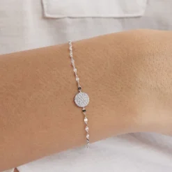 Histoire d'Or Bracelet Argent Blanc Turin Oxydes De Zirconium* Bracelets|Bracelets Fantaisie