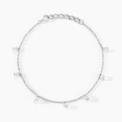Discount Histoire d'Or Bracelet Argent Collie Argent Blanc Oxyde