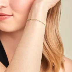 Histoire d'Or Bracelet Argent Dore Polka* Bracelets|Bracelets Fantaisie