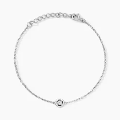 Sale Histoire d'Or Bracelet Argent Laureto Oxydes De Zirconium