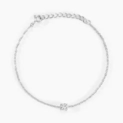 Histoire d'Or Bracelet Argent Lylwenn Oxydes De Zirconium argent blanc oxyde