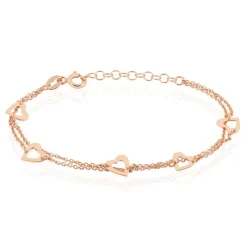 Discount Histoire d'Or Bracelet Suzy argent rose