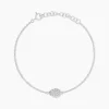 Clearance Histoire d'Or Bracelet Argent Tricoria Oxydes De Zirconium