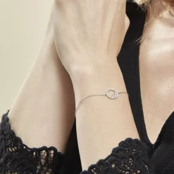 Histoire d'Or Bracelet Argent Ursine Oxydes De Zirconium* Bracelets|Bracelets Fantaisie